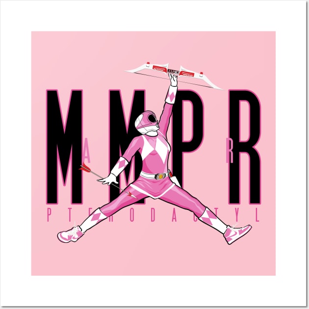 AIR PINK RANGER Wall Art by cabelomaluco